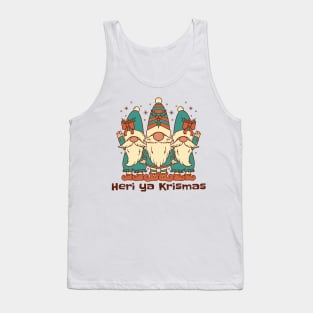 Merry Christmas in Swahili Tank Top